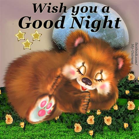 good night cute